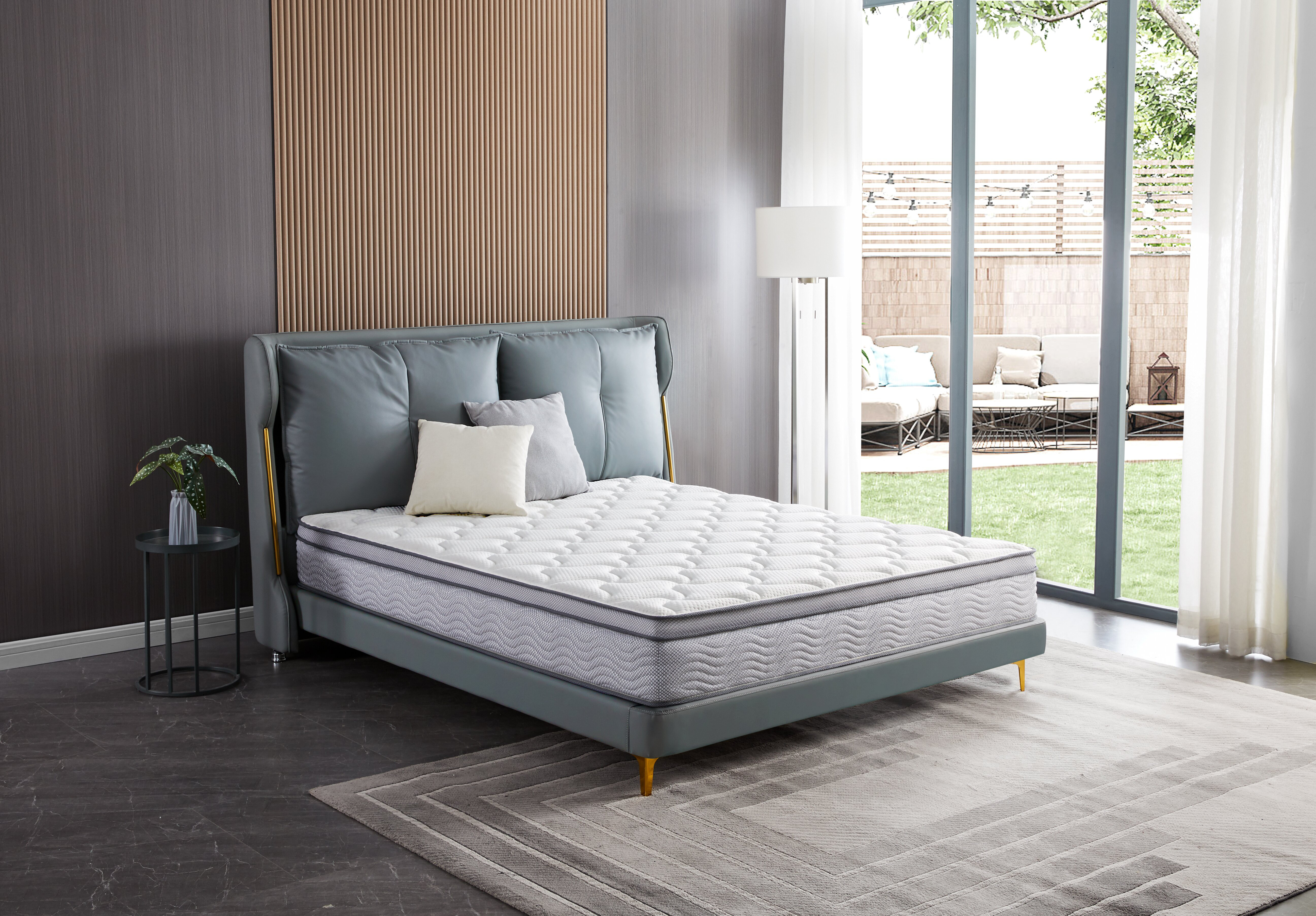 Restologie Chrono 12" Plush Pillow Top Hybrid Mattress & Reviews Wayfair
